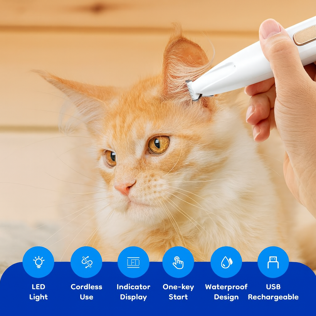 LumaEssentials™ Precision Pet Trimmer