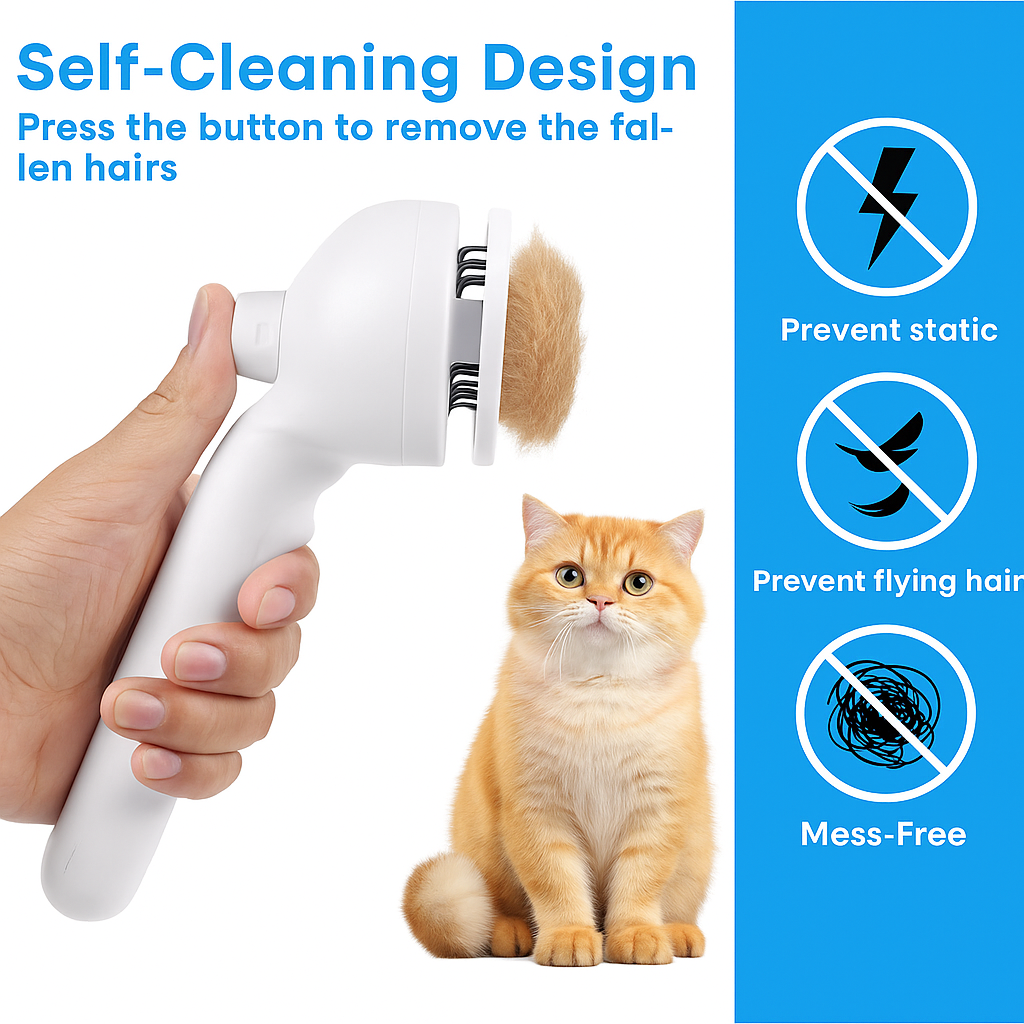 Shed-Free Grooming Mist Brush (DEAL)
